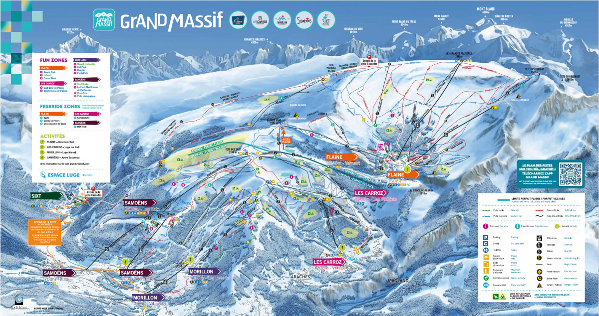 PLAN DES PISTES
