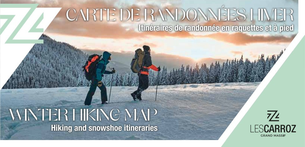 PLAN RANDO HIVER 2026 - WINTER TRAIL MAP