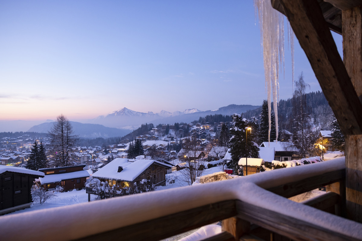 Couché de Soleil depuis les Chambres à la Ferme Couché de Soleil depuis les Chambres à la Ferme
