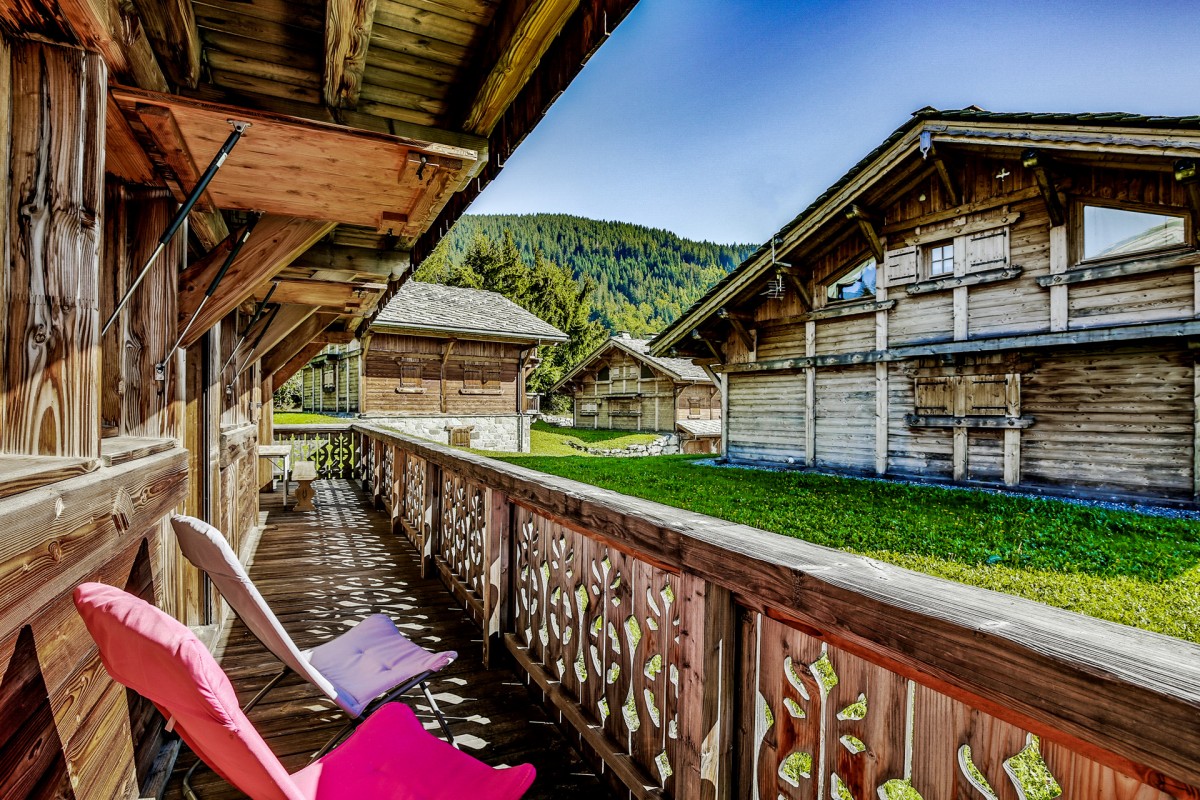 Balcon du chalet