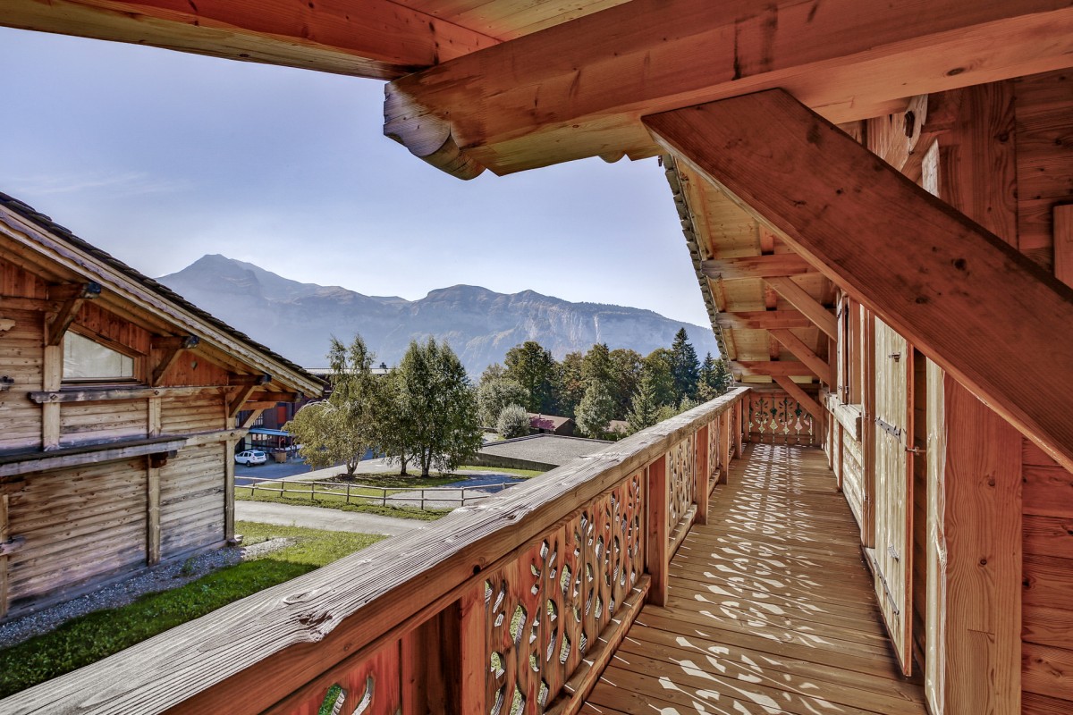Balcon du chalet