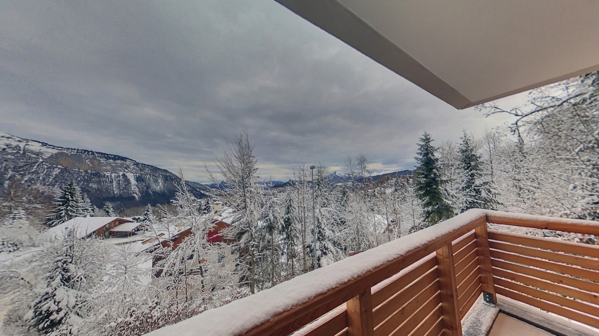vue du balcon