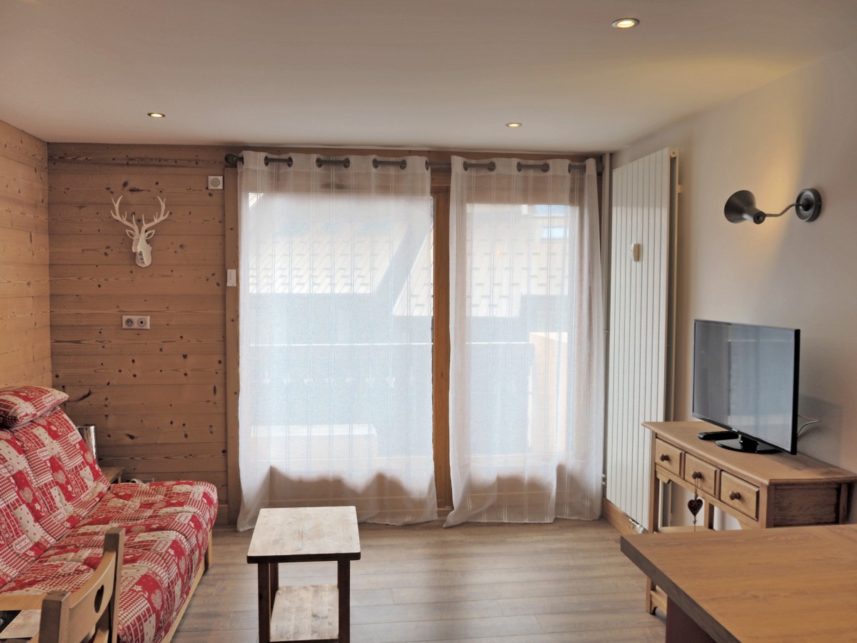Appartement entièrement rénové, pour 4 personnes, au centre de la station
