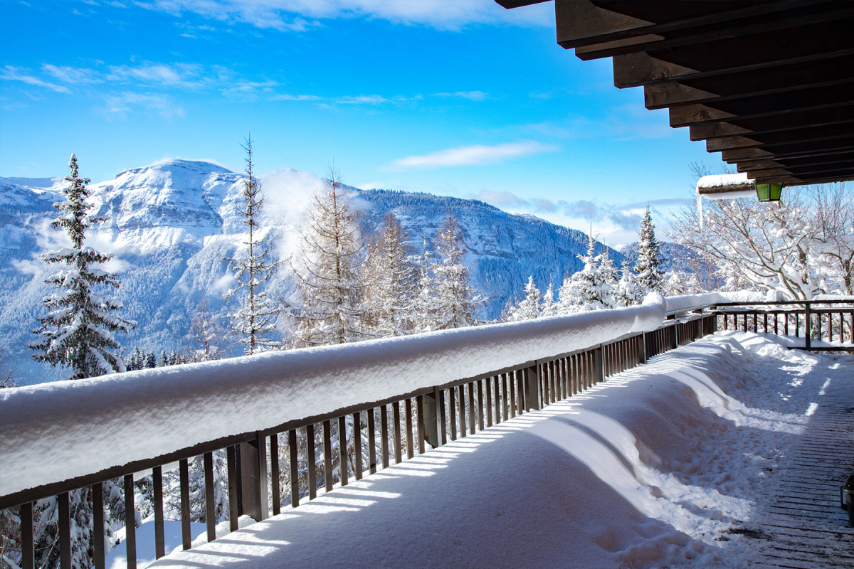 Terrasse hiver