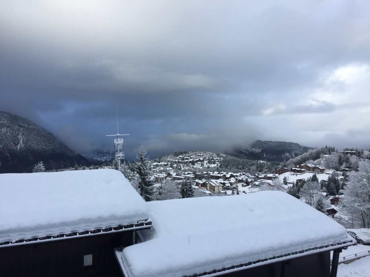 Autre vue hiver terrasse