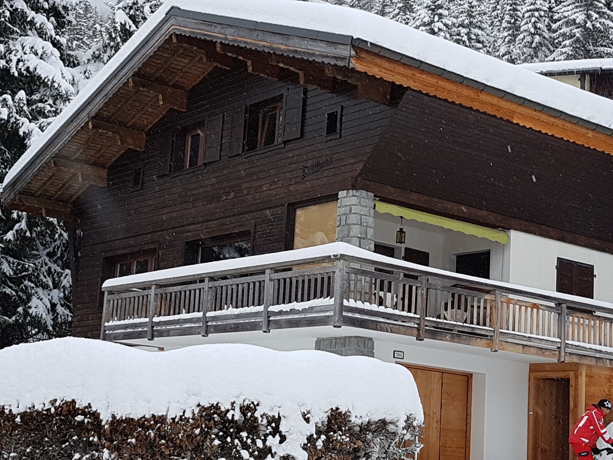 Chalet en hiver