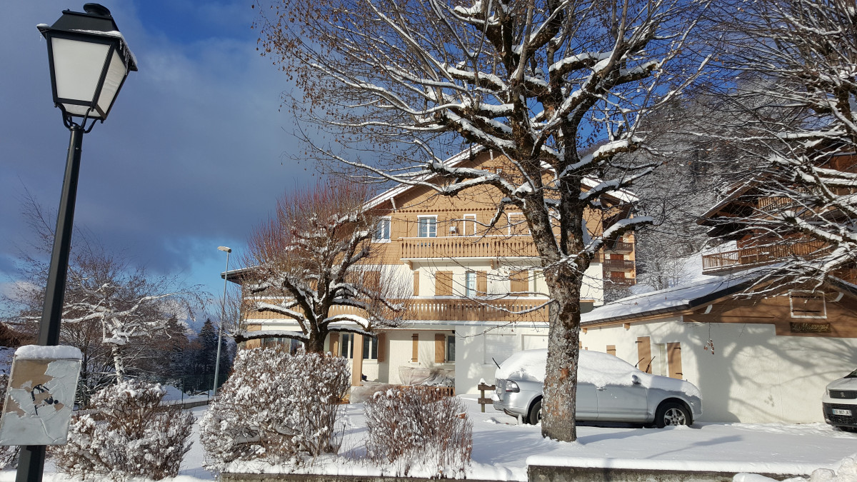 Chalet en hiver
