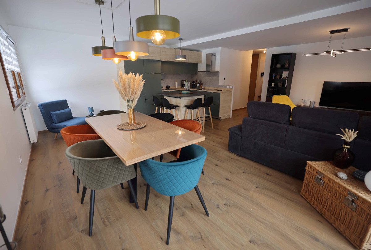 Salon Salle à manger cuisine