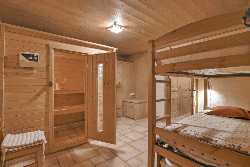 Chambre et sauna
